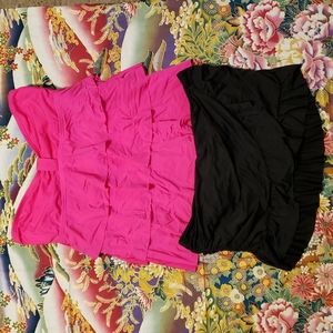 2 PC SET KENNETH COLE REACTION SWIM SUIT SIZE SMALL